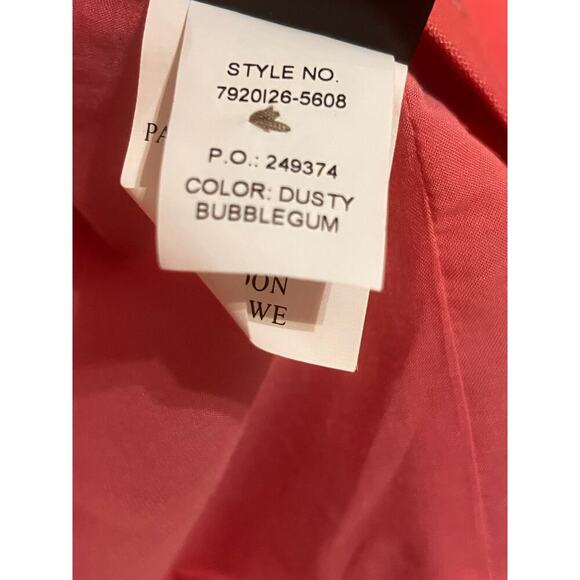 NWOT PAIGE‎ Anthropologie Cropped Double Breasted Blazer Color Pink Women Size 8 - Picture 14 of 16